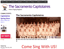 Tablet Screenshot of capitolaires.org